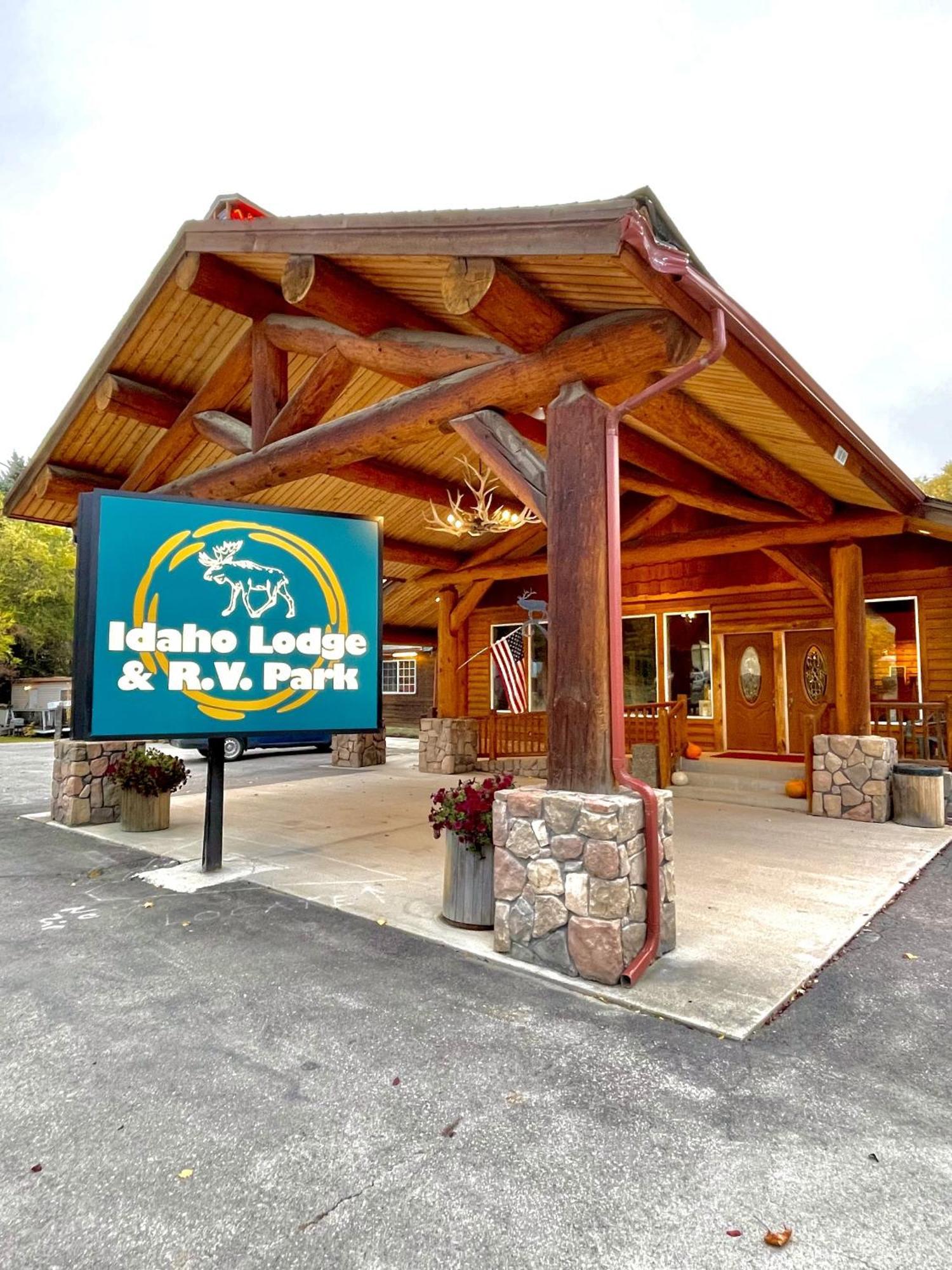 The Idaho Lodge & Rv Park Bonners Ferry Exterior foto